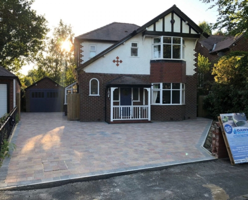 Tegular paving Trafford Manchester